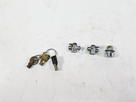 1999 Harley Touring FLHTC Electra Glide Tank Lid Bag Locks & 3 Keys 61029-92A {{ shop.shopifyCountryName }} - Mototech271