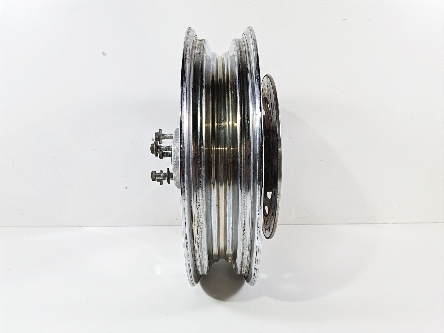 2003 Harley Sportster XL1200 Straight 16x3 Rear Wheel Solid Slots 41013-00A {{ shop.shopifyCountryName }} - Mototech271