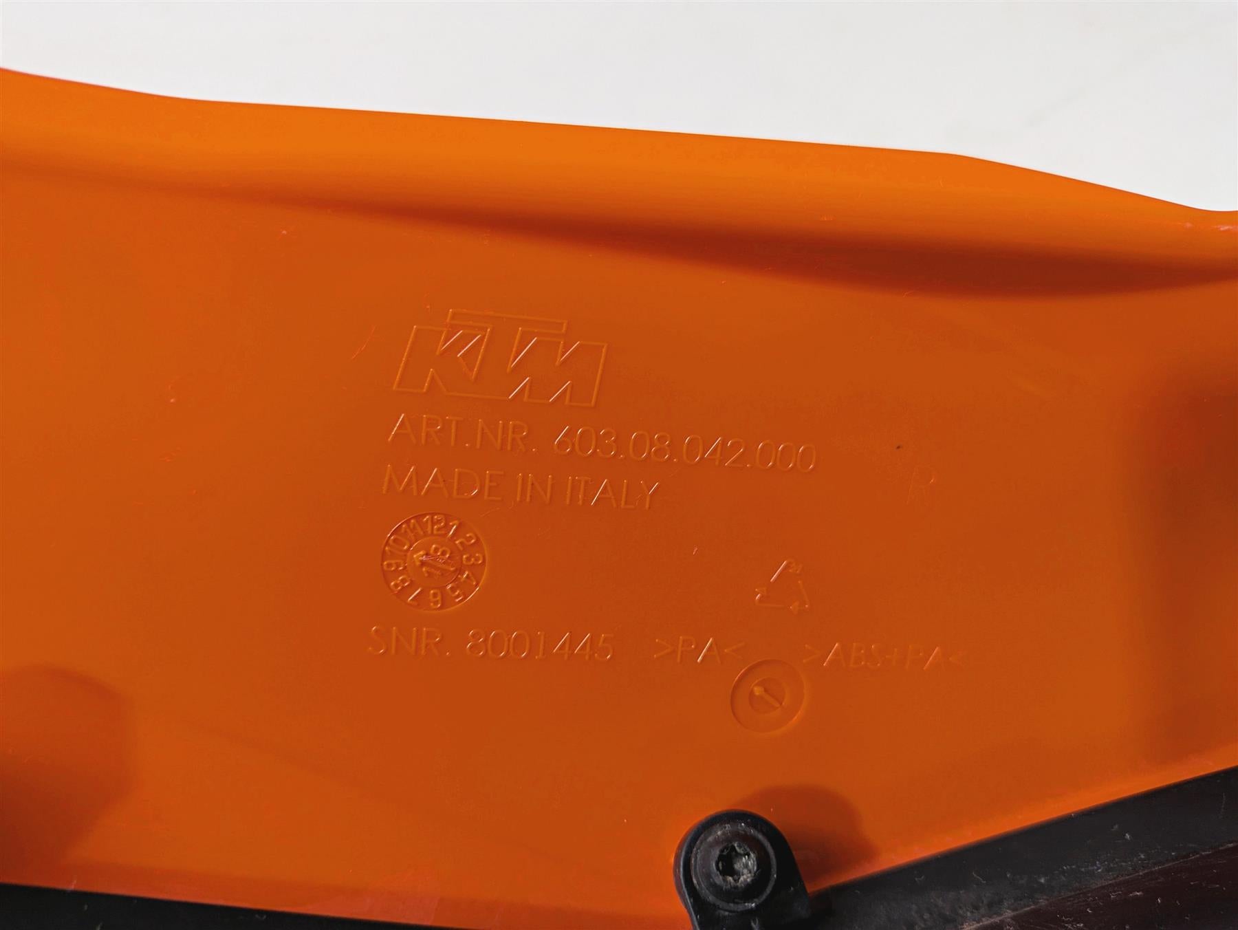 2020 KTM 1290 Super Adventure R Tail Side Fairing Cover Set 60308044000 {{ shop.shopifyCountryName }} - Mototech271