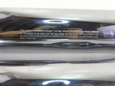 2016 Harley Touring FLHTP Electra Glide Exhaust Pipe Muffler Set 65846-10A {{ shop.shopifyCountryName }} - Mototech271