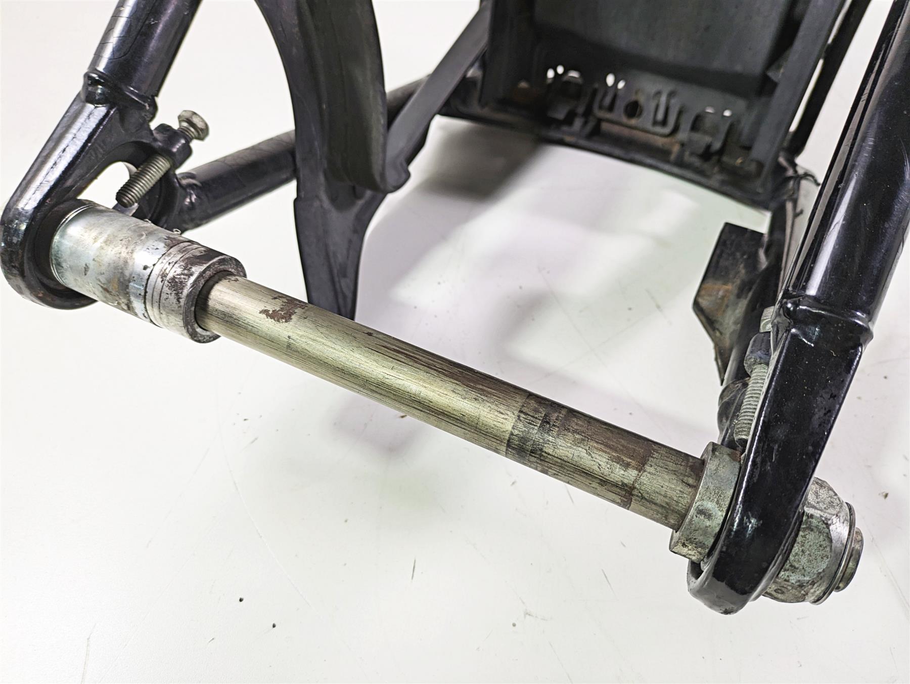 2008 Harley FLSTSB Cross Bones Rear Swing Arm Swingarm 47573-11BHP {{ shop.shopifyCountryName }} - Mototech271