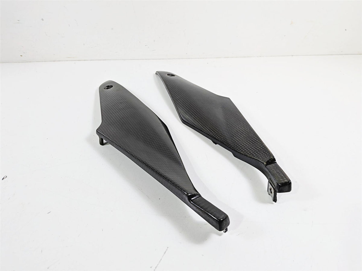 2008 Aprilia RSVR 1000 Factory Carbon Under Seat Side Cover Set 8179402 {{ shop.shopifyCountryName }} - Mototech271