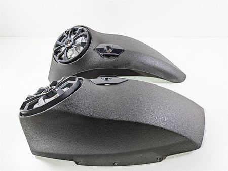 2016 Victory Cross Country Wrinkle Black Saddlebag Lid & Speaker Set {{ shop.shopifyCountryName }} - Mototech271