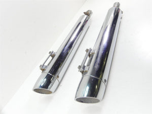 2004 Harley FLHTC SE CVO Electra Glide Oem Exhaust Pipe Muffler Set 65254-00