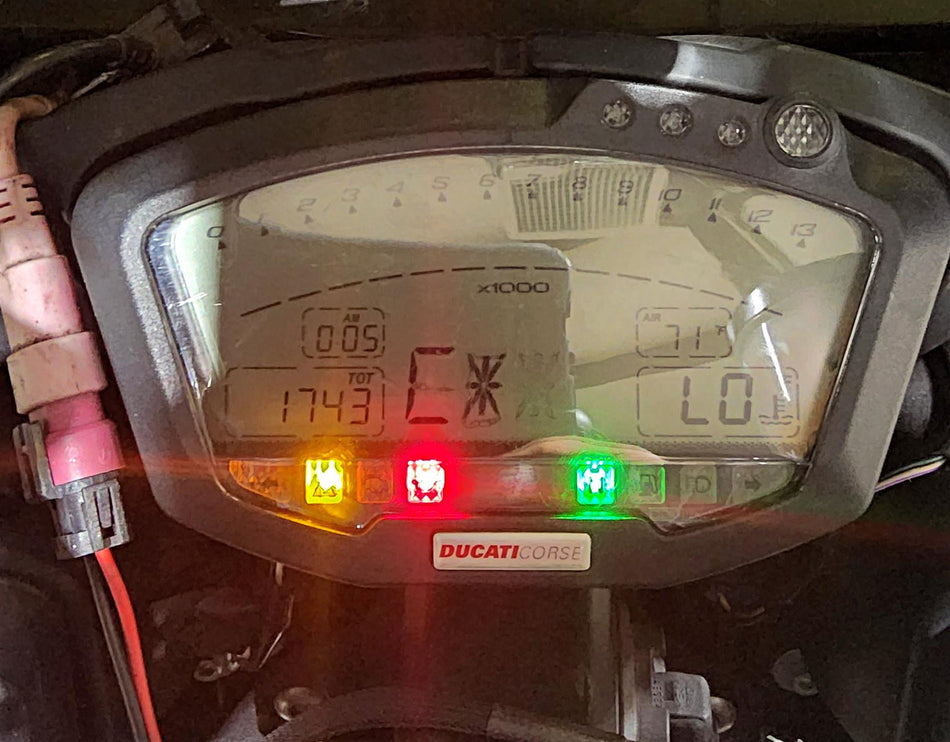 2008 Ducati 848 SBK Speedometer Gauge 1k Ignition Switch Key 40610733A 59820541A {{ shop.shopifyCountryName }} - Mototech271