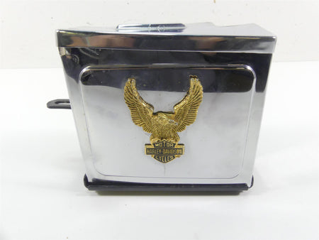 1999 Harley Dyna FXDL Low Rider Battery Tray Holder & Chrome Cover 66375-97 {{ shop.shopifyCountryName }} - Mototech271