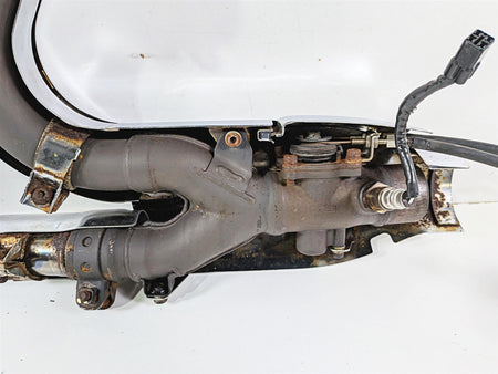 2008 Yamaha XV1900 Roadliner S Exhaust Header Manifold & Servo 1D7-14602-00-00 {{ shop.shopifyCountryName }} - Mototech271