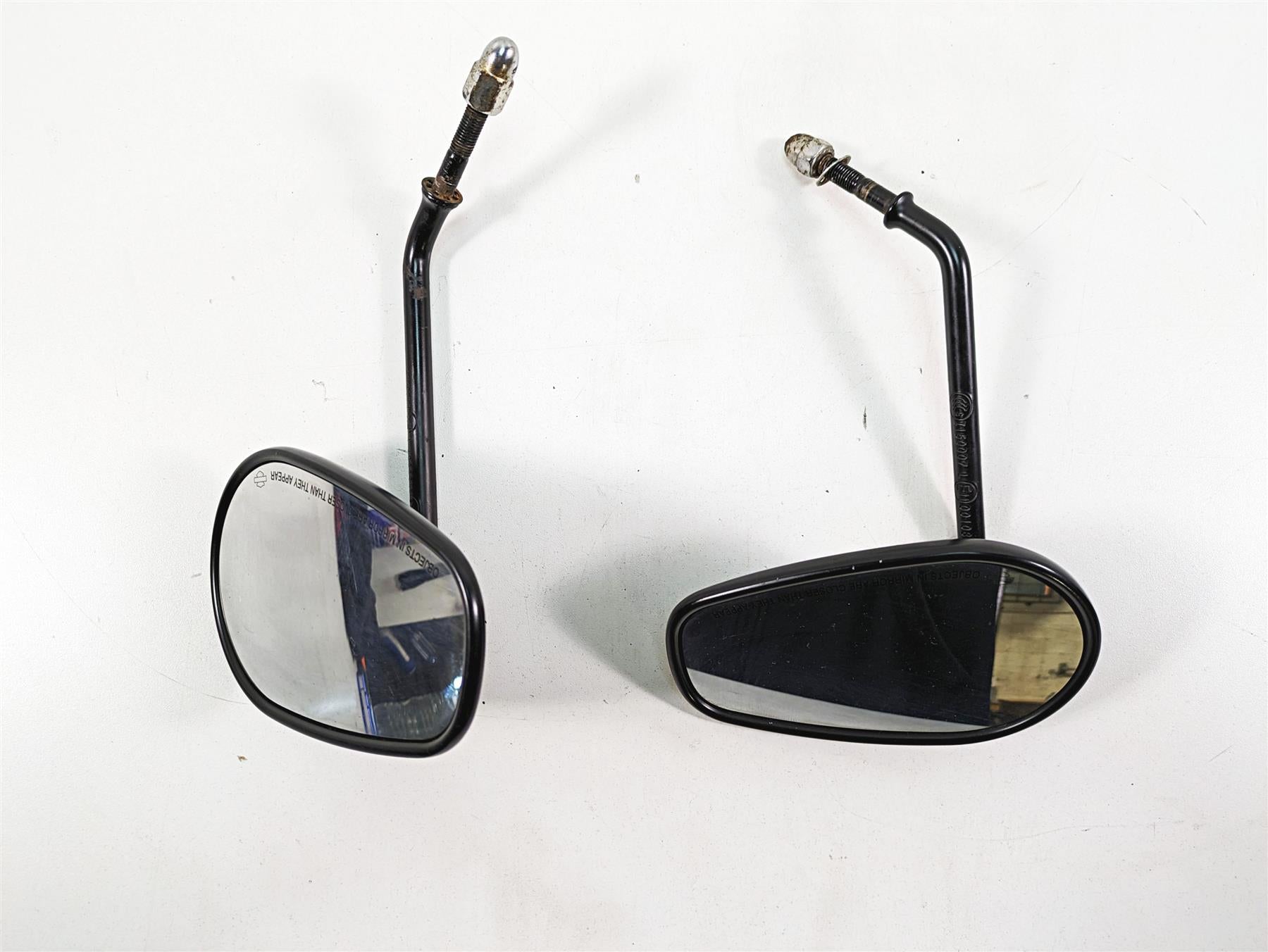 2009 Harley FXDF Dyna Fat Bob Rear View Mirror Set 91909-03B 91910-03B {{ shop.shopifyCountryName }} - Mototech271