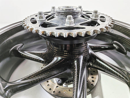 2022 BMW S1000RR K67 Straight Rear Carbon Fiber Wheel Rim 17x6 36317914795-Mototech271