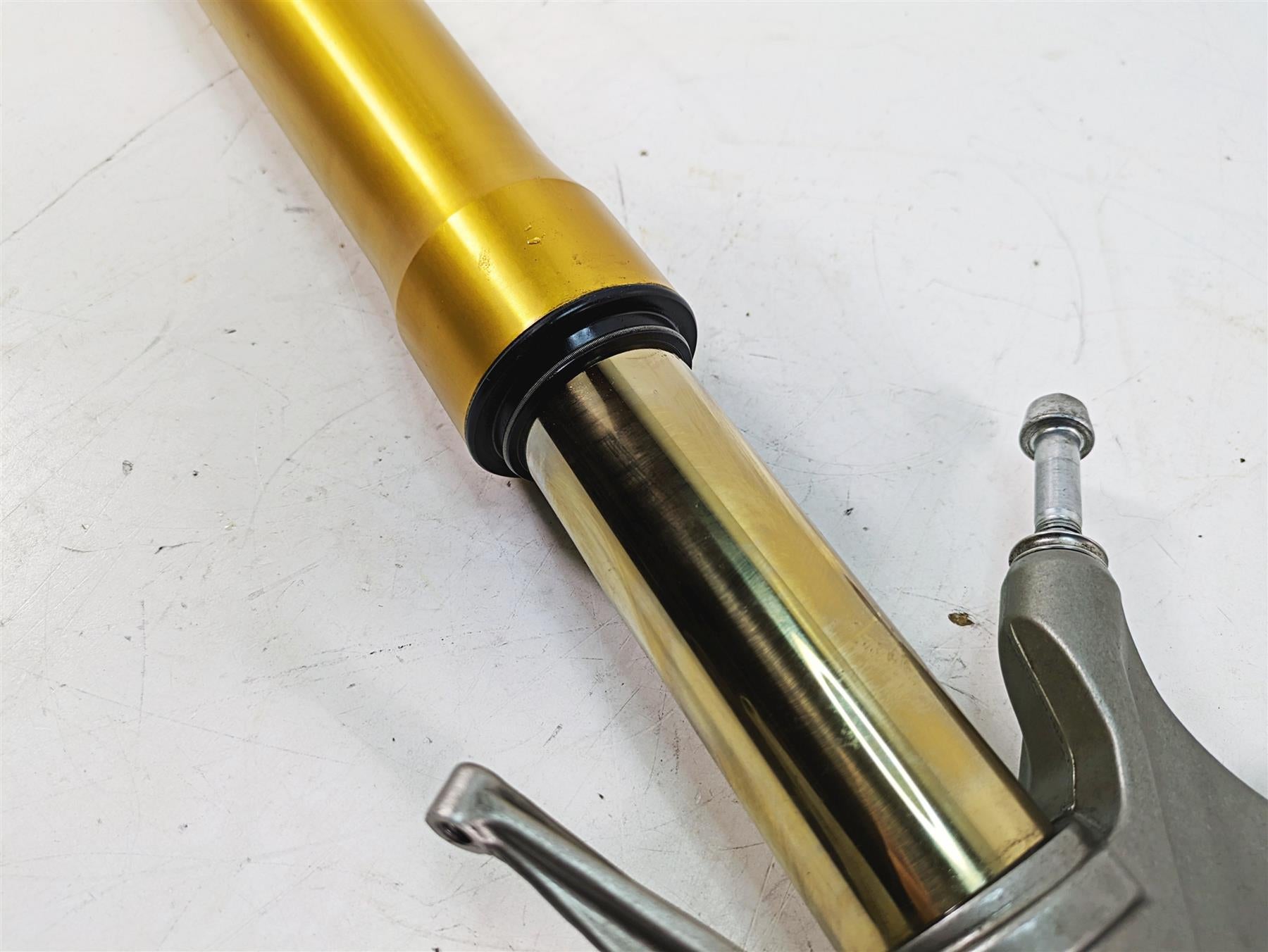 2016 Ducati Panigale 1299 S Right Ohlins Front Fork - For Parts 34420711A {{ shop.shopifyCountryName }} - Mototech271