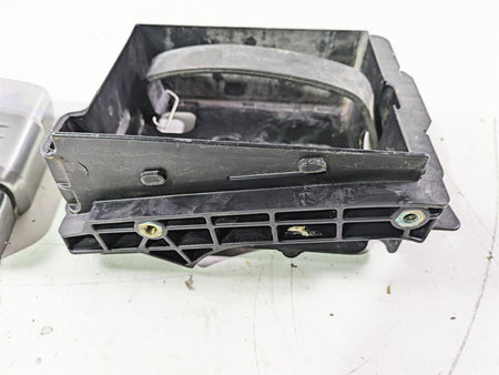 2007 Harley FXDWG Dyna Wide Glide Right Battery Tray & Chrome Cover 66375-06 {{ shop.shopifyCountryName }} - Mototech271