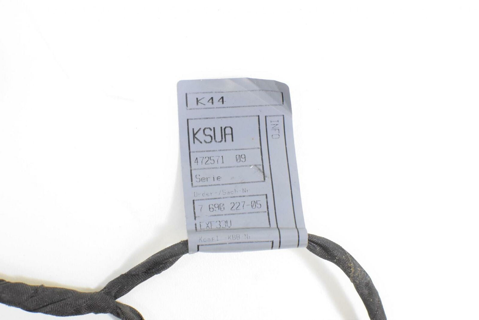 2008 BMW K1200GT K1200 GT K44 Engine Wiring Harness Loom No Cuts 12517690227 {{ shop.shopifyCountryName }} - Mototech271