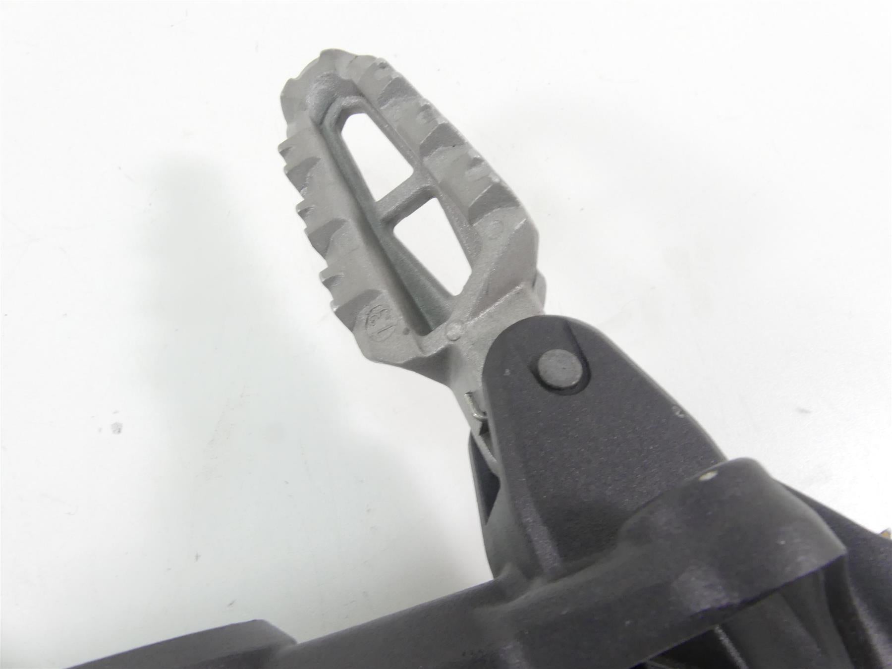 2014 Ducati Hypermotard 821 SP Left Footpeg Foot Peg Bracket 82431911A {{ shop.shopifyCountryName }} - Mototech271