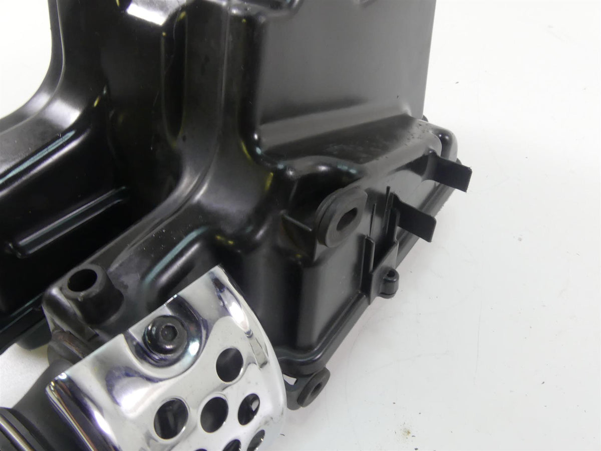 2002 Triumph Bonneville America Air Box Breather & Side Chrome Cover T2208760 {{ shop.shopifyCountryName }} - Mototech271