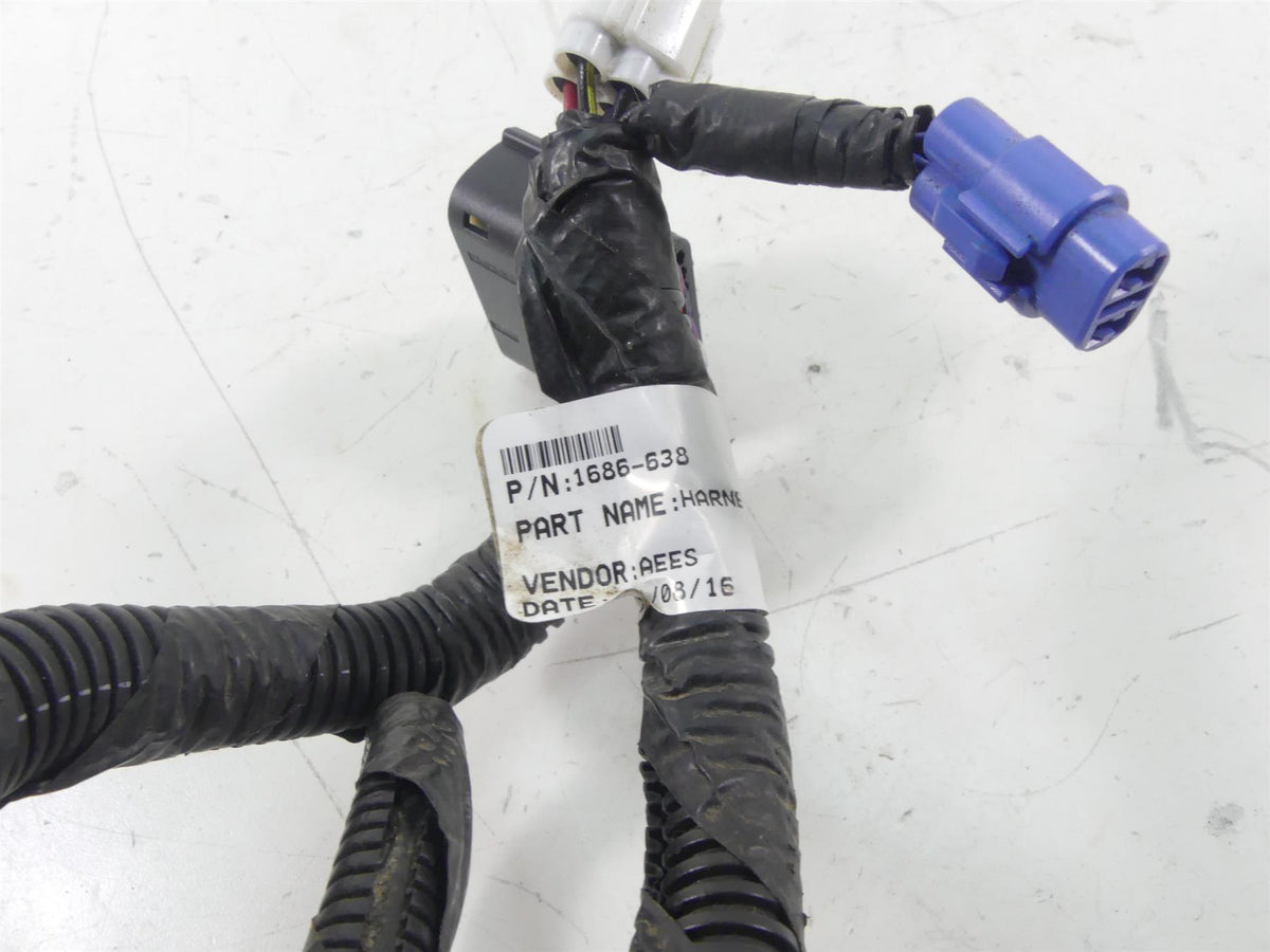 2017 Arctic Mountain Cat M8000 153 Front Hood Wiring Harness - No Cuts 1686-638 {{ shop.shopifyCountryName }} - Mototech271