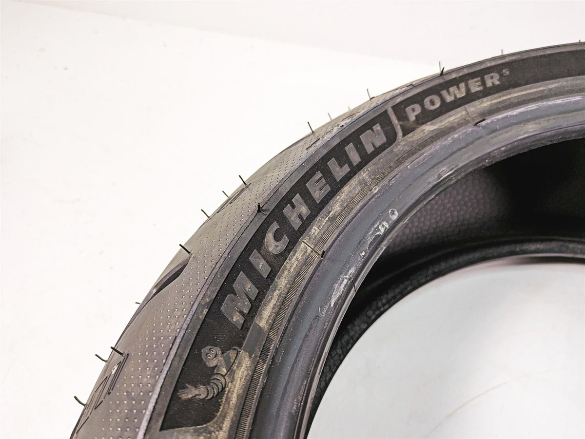 Used Motorcycle Rear Tire Michelin Power 5 180/55 ZR17 850757 {{ shop.shopifyCountryName }} - Mototech271