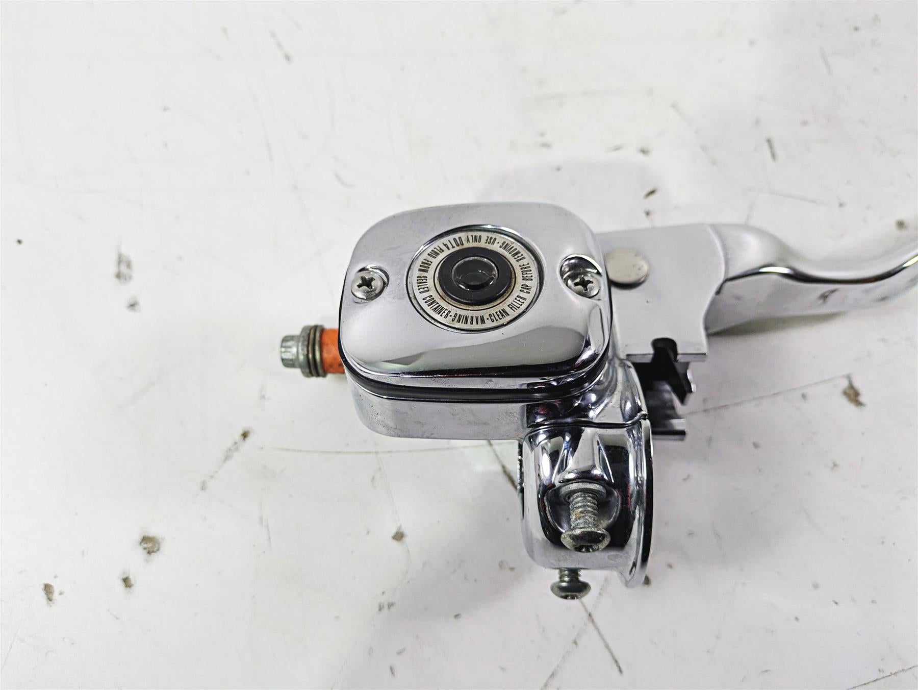 2007 Harley Touring FLHTCU SE CVO E-Glide Front Chrome Master Cylinder 41700740 {{ shop.shopifyCountryName }} - Mototech271