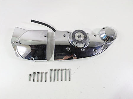 2007 Harley Sportster XL1200 C Engine Side Cams Cover Set 34910-04 25230-04 {{ shop.shopifyCountryName }} - Mototech271