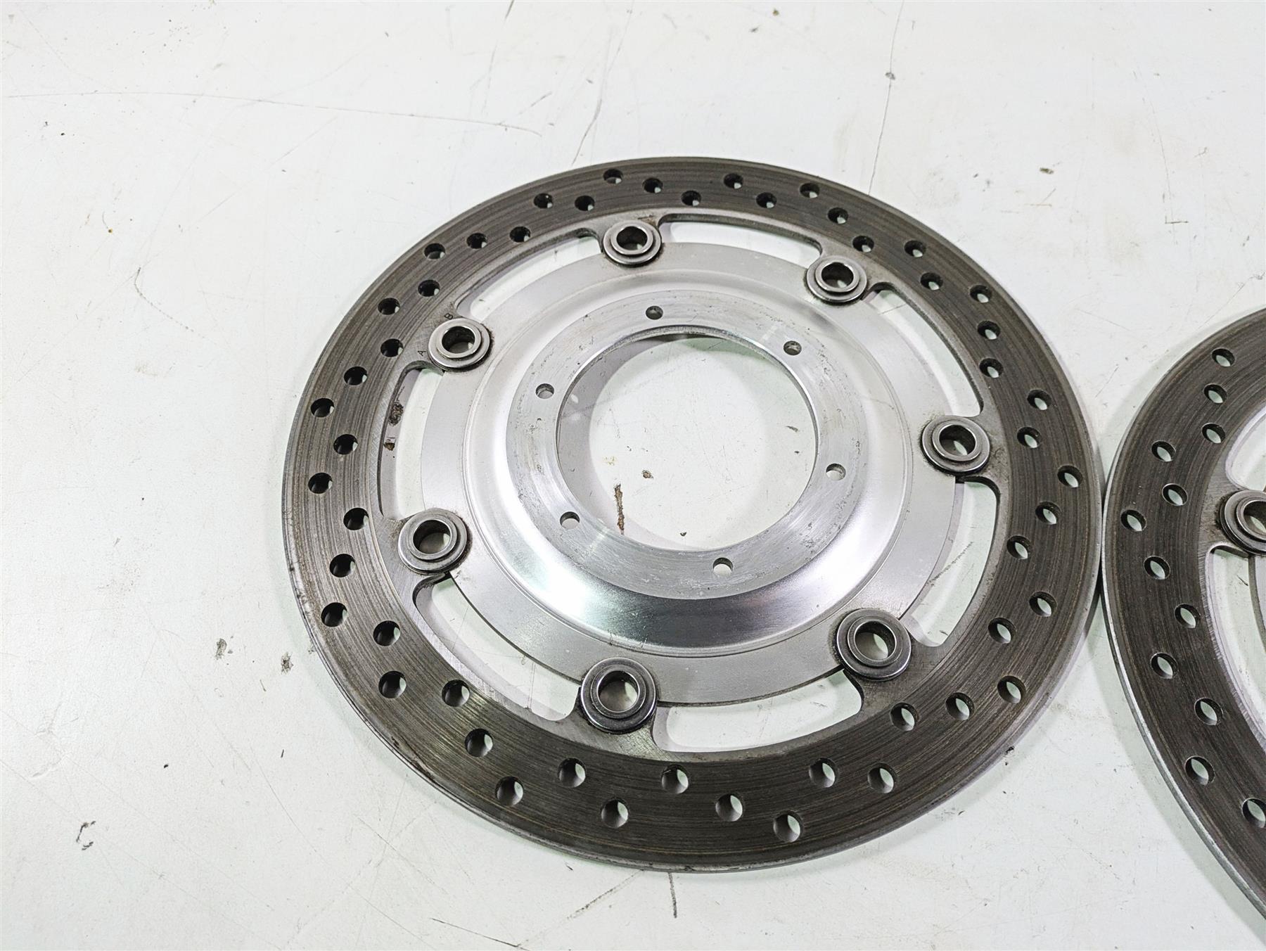 2002 Honda V-Twin VTX1800 C Front Brake Rotor Disc Set 45120-MCH-003 {{ shop.shopifyCountryName }} - Mototech271
