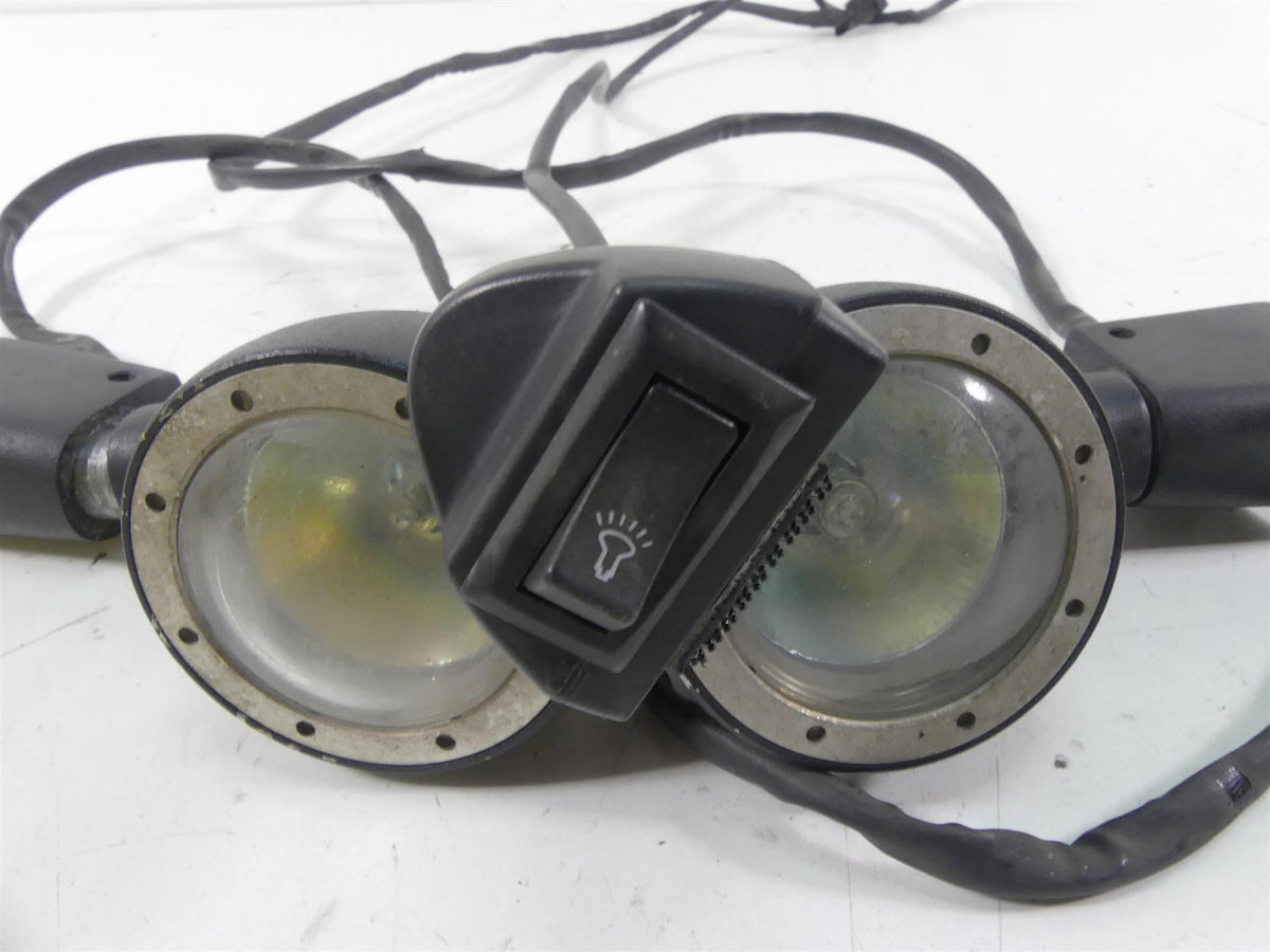 2003 BMW R1150 GS R21 Aftermarket Fog Light Lamp Lens + Switch & Wiring Set {{ shop.shopifyCountryName }} - Mototech271