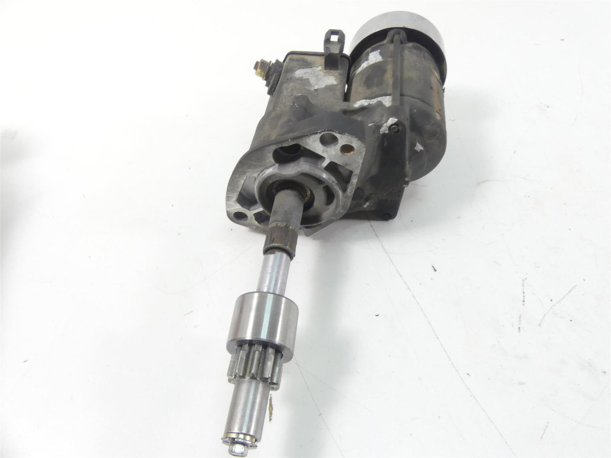 2002 Harley Softail FXSTDI Deuce Engine Starter Motor + Chrome Cover 31553-94B {{ shop.shopifyCountryName }} - Mototech271