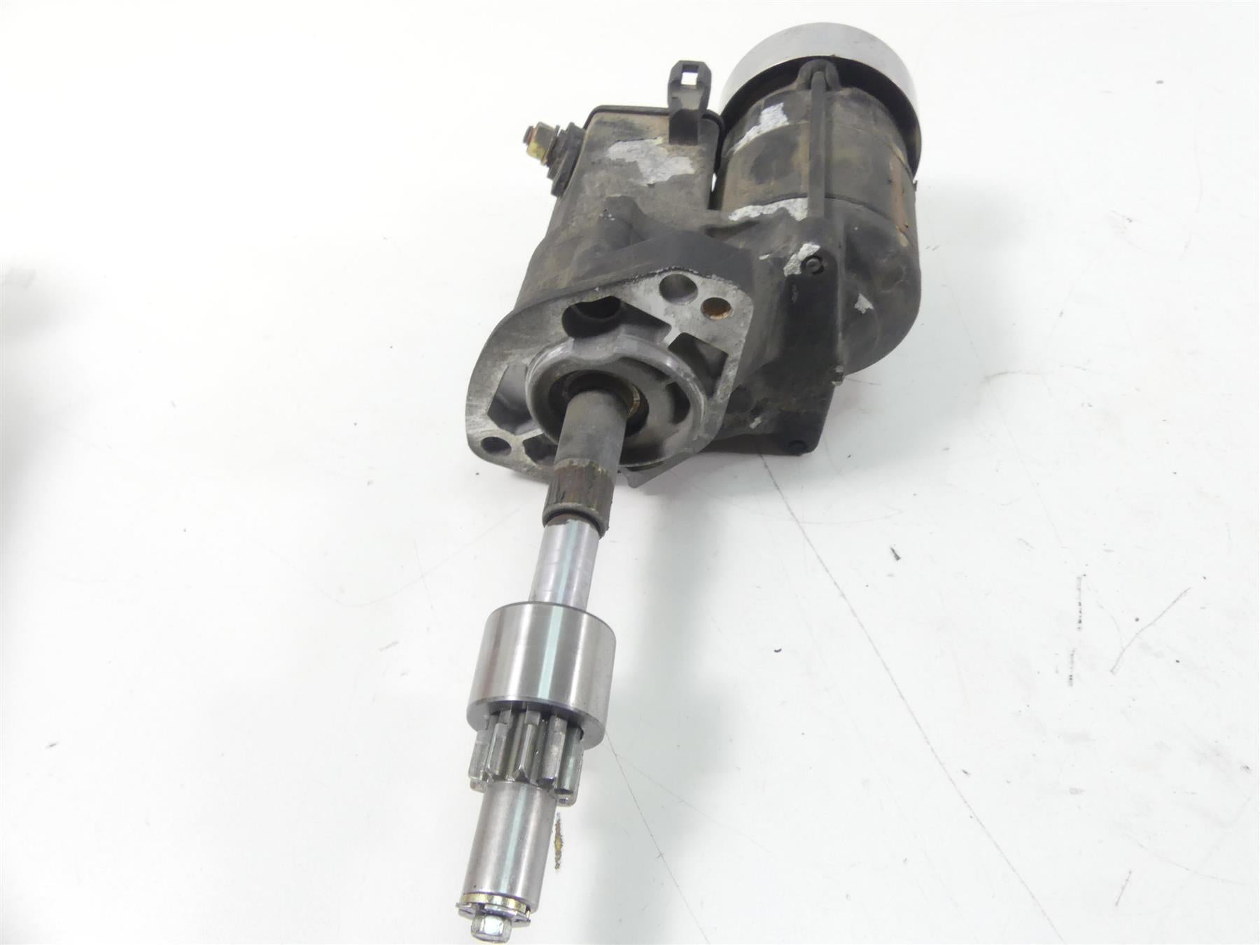 2002 Harley Softail FXSTDI Deuce Engine Starter Motor + Chrome Cover 31553-94B {{ shop.shopifyCountryName }} - Mototech271
