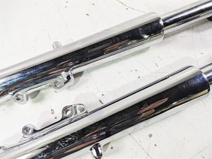 2003 Harley Touring FLHTCUI E-Glide 100th Chrome Front Fork Legs 41mm 46495-02A | Mototech271