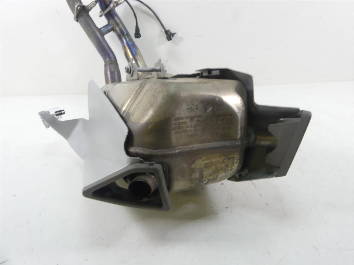 2021 Aprilia RS 660 Oem Exhaust Pipe Header Chamber Assembly 2B005290 {{ shop.shopifyCountryName }} - Mototech271