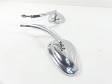 Load image into Gallery viewer, 2004 Harley FLHTC SE CVO Electra Glide Nice Chrome Tear Drop Mirror Set 91928-03
