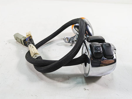2009 Harley Dyna FXDFSE CVO Fat Bob Left Control Switch + Blinker -Read 71682-06 {{ shop.shopifyCountryName }} - Mototech271