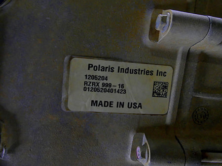 2016 Polaris RZR XP 1000 EPS Running Engine Motor 1K -Video 2205905 2207368 {{ shop.shopifyCountryName }} - Mototech271