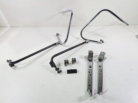 1998 Harley Touring FLHRCI Road King Saddlebag Rail Guard Support Set 49187-97 {{ shop.shopifyCountryName }} - Mototech271