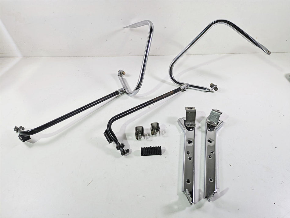 1998 Harley Touring FLHRCI Road King Saddlebag Rail Guard Support Set 49187-97 {{ shop.shopifyCountryName }} - Mototech271