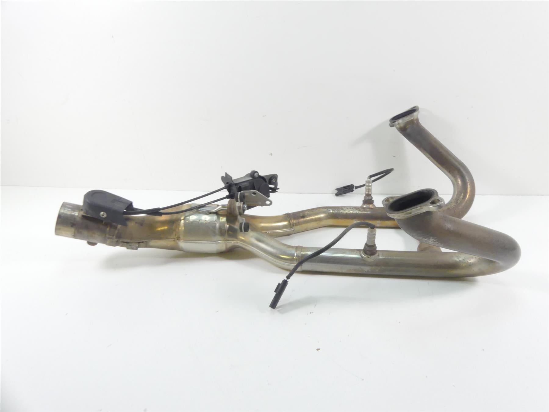 2014 BMW R1200GS K50 Oem Exhaust Header Manifold Pipe + Servo Valve 18518530579 {{ shop.shopifyCountryName }} - Mototech271