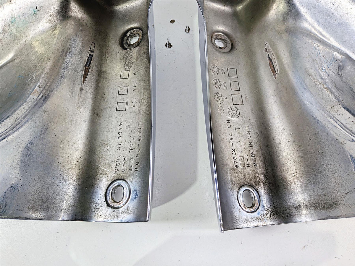 2001 Harley FLHRCI Road King Chrome Headlight Nacelle - Read 67924-06 67866-94 {{ shop.shopifyCountryName }} - Mototech271