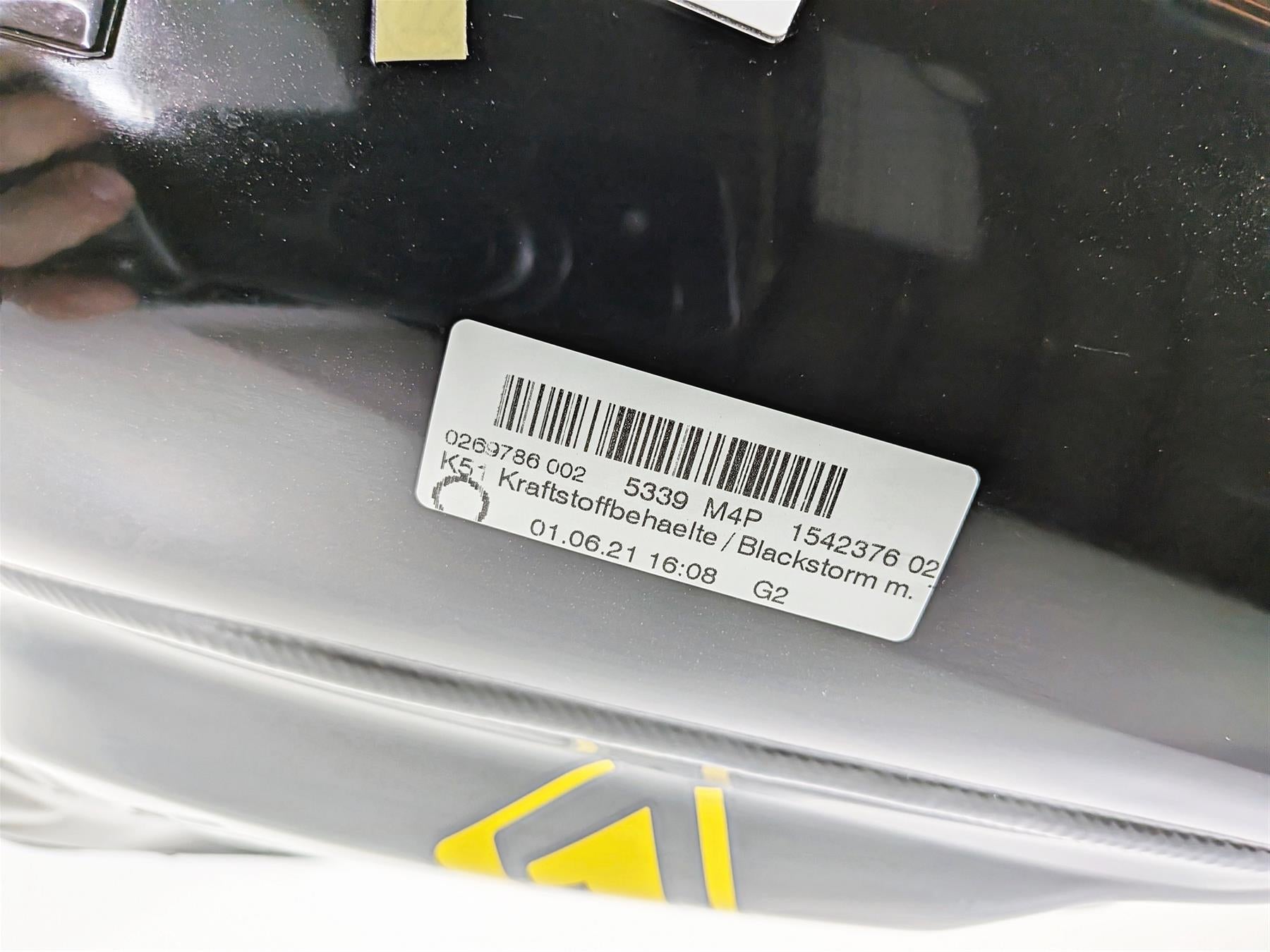 2021 BMW R1250GS K51 Adventure 40th Black Fuel Gas Tank Option 719 16111542376-Mototech271