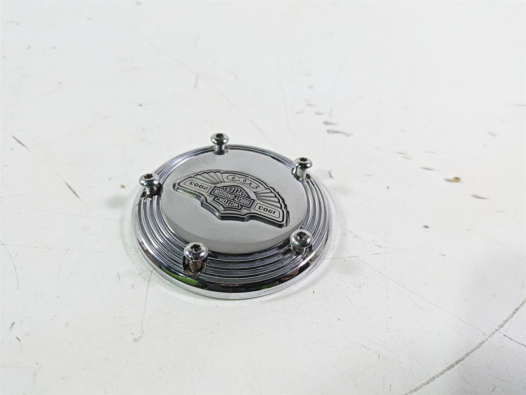 2003 Harley Dyna FXDL Low Rider 100TH Anniversary Cam Chest Engine Cover 32536-03 {{ shop.shopifyCountryName }} - Mototech271