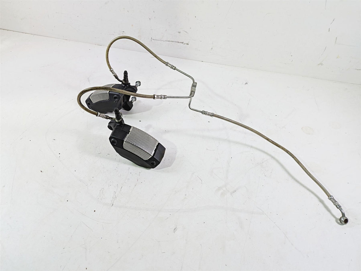 2013 Harley VRSCF Muscle Rod Front Brake Caliper Set + Lines 44731-08 44732-08 {{ shop.shopifyCountryName }} - Mototech271