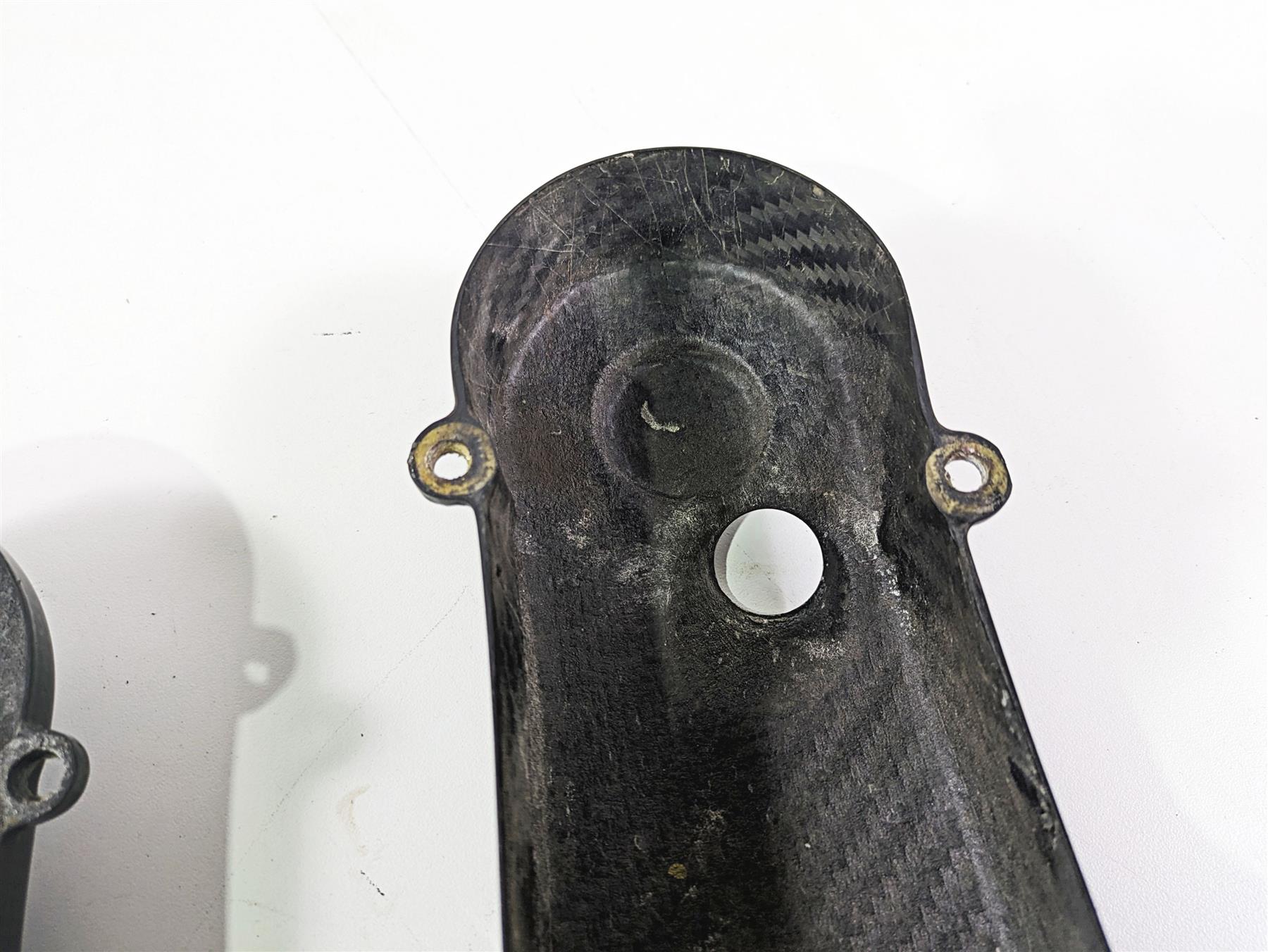 2009 Ducati Multistrada 1100 S Carbon Timing Cover Fairing Set 24510861 24510851 {{ shop.shopifyCountryName }} - Mototech271