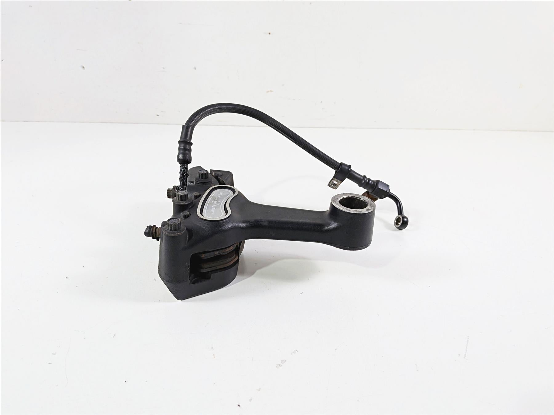 2007 Harley Dyna FXDB Street Bob Rear Brake Caliper + Line 44017-06 {{ shop.shopifyCountryName }} - Mototech271