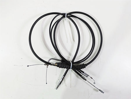 2011 Harley FXDC Dyna Super Glide 12" Extended Throttle Clutch Cable Set {{ shop.shopifyCountryName }} - Mototech271
