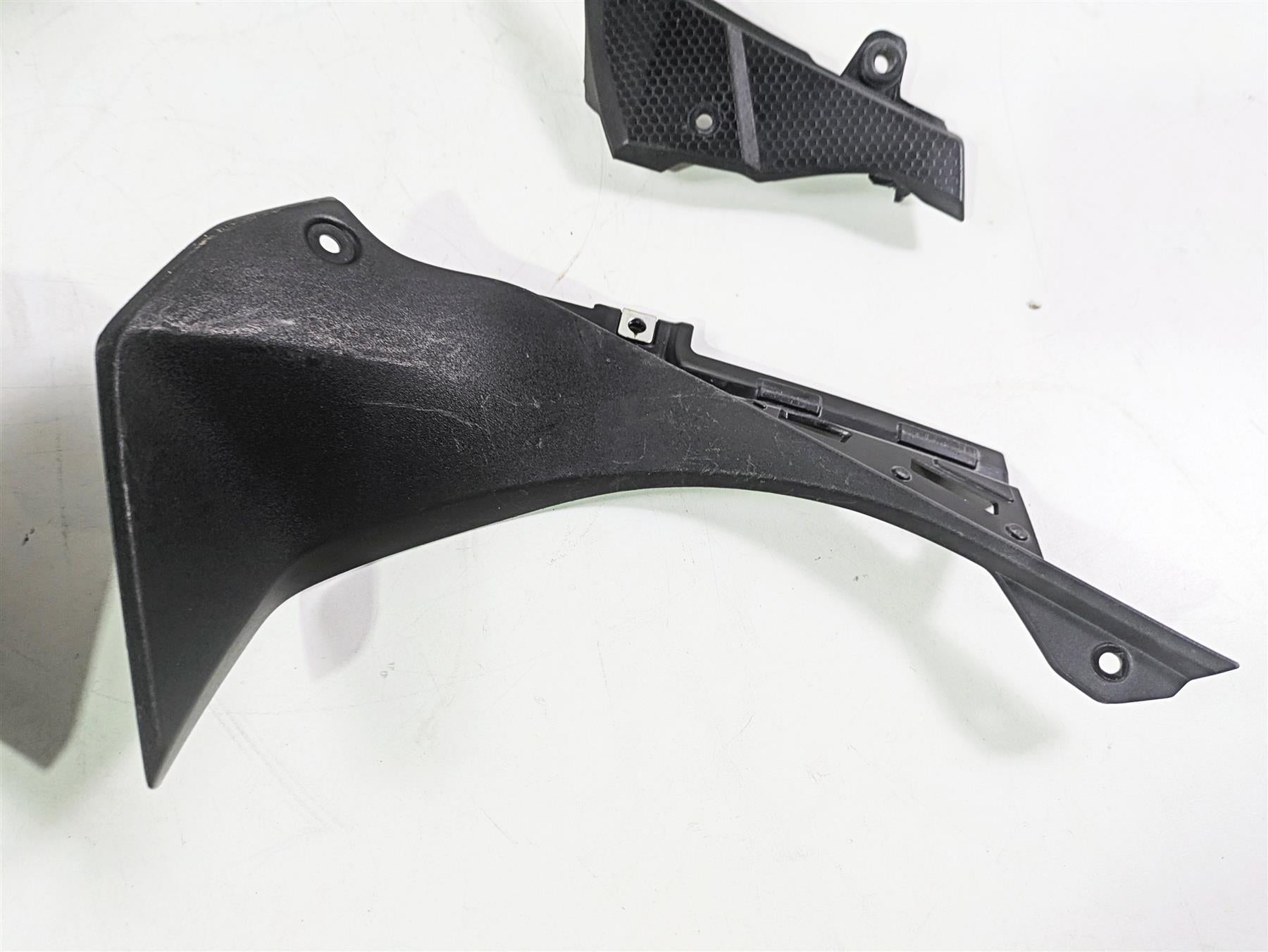 2020 Kawasaki ZX6R ZX636 Ninja Black Molded Plastic Infill Fairing Cover Set {{ shop.shopifyCountryName }} - Mototech271