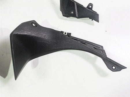 2020 Kawasaki ZX6R ZX636 Ninja Black Molded Plastic Infill Fairing Cover Set {{ shop.shopifyCountryName }} - Mototech271