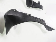 Load image into Gallery viewer, 2020 Kawasaki ZX6R ZX636 Ninja Black Molded Plastic Infill Fairing Cover Set
