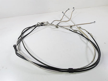 2015 Harley Touring FLTRUSE CVO Road Glide 16" Bar Hydr Clutch Front Brake Line-Mototech271