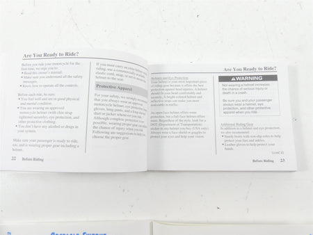 2003 Honda VTX1800 C Owners Manual Booklet Set 00X31-MCH-6100 00X51-ONM-6000 {{ shop.shopifyCountryName }} - Mototech271