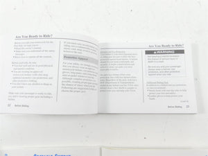 2003 Honda VTX1800 C Owners Manual Booklet Set 00X31-MCH-6100 00X51-ONM-6000 | Mototech271