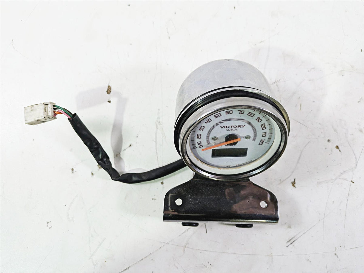 2004 Victory Kingpin Speedometer Gauge Instrument & Mount 35k 3280405 5246295 {{ shop.shopifyCountryName }} - Mototech271