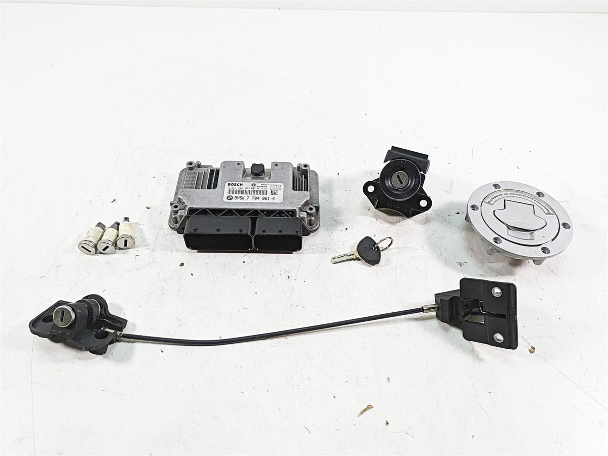 2007 BMW R1200RT K26 Cdi Ecm Ignition Switch Key Lock Set 7704861 51257700072 {{ shop.shopifyCountryName }} - Mototech271