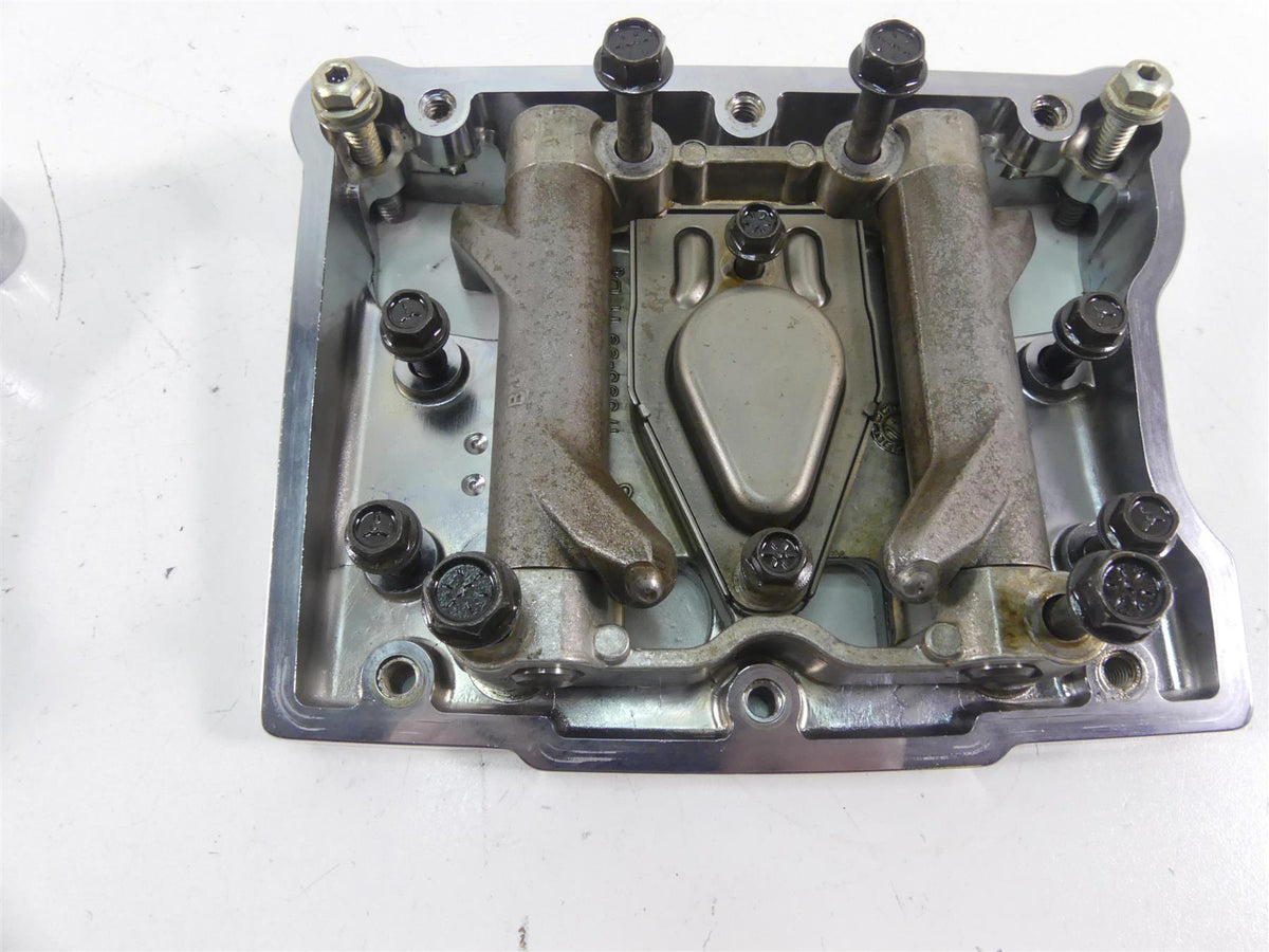 2012 Harley Touring FLHTP Electra Glide Rocker Arm Box Valve Cover Set 17571-99 {{ shop.shopifyCountryName }} - Mototech271